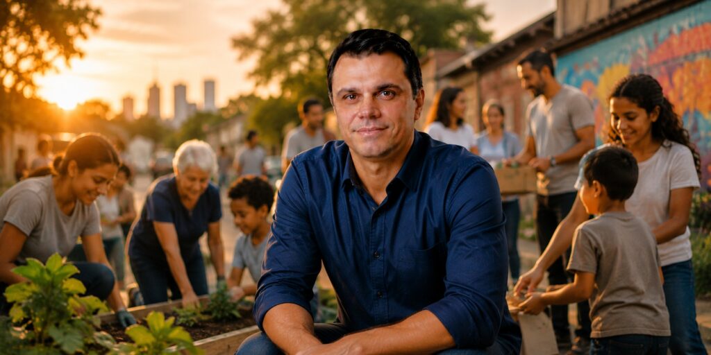 Uma Trajetória de Marcelo Ortega Construída pelo Serviço à Comunidade