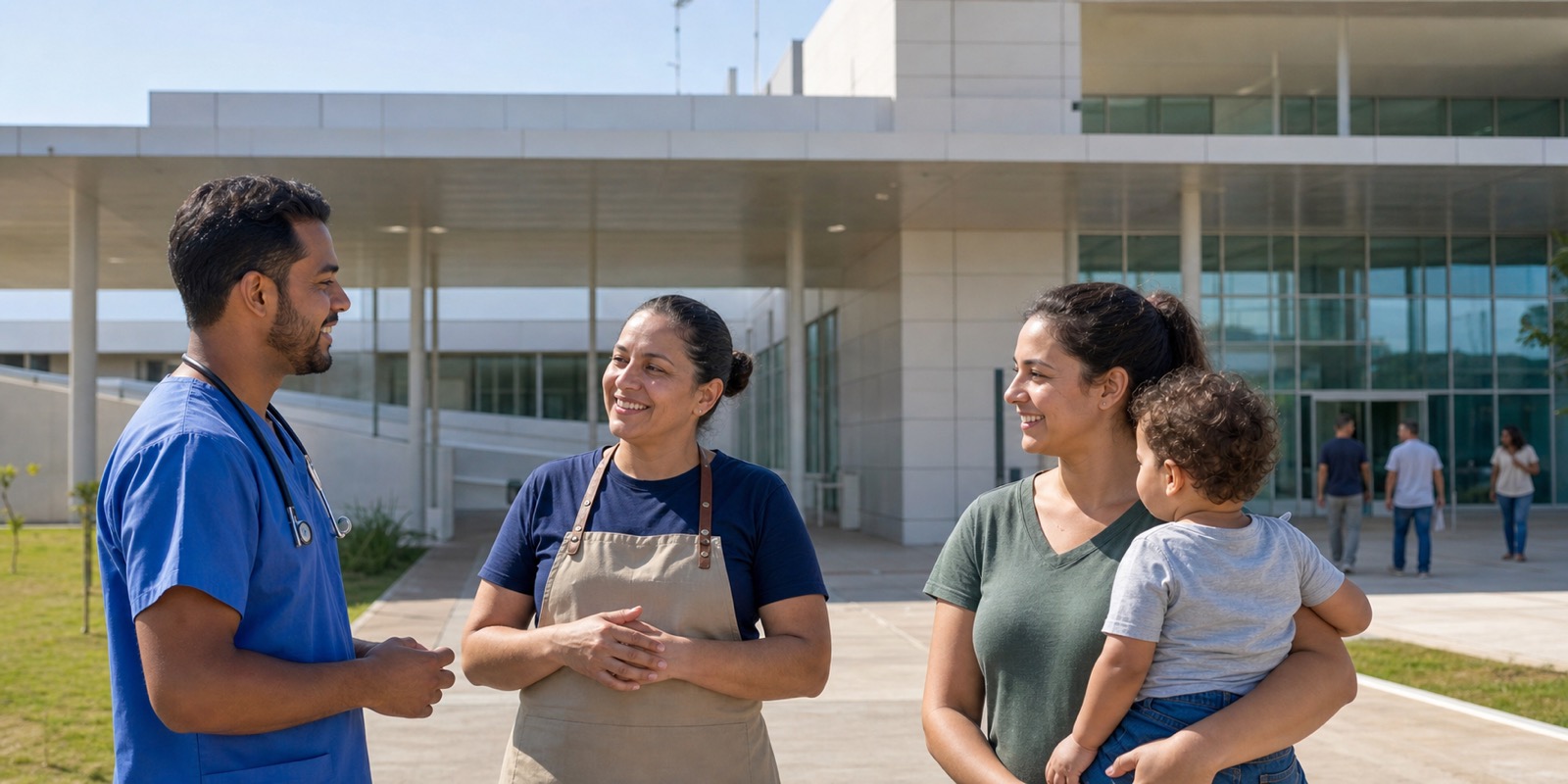 Impacto econômico: hospital novo e crescimento local