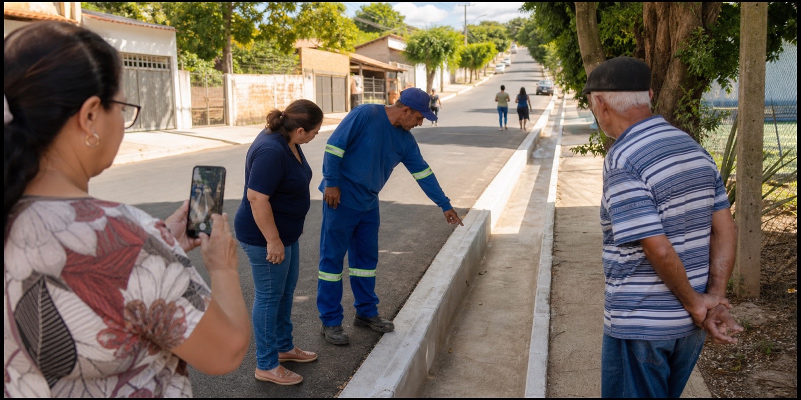 Moradores acompanham melhoria urbana concluída, tema de monitoramento da infraestrutura Avaré.