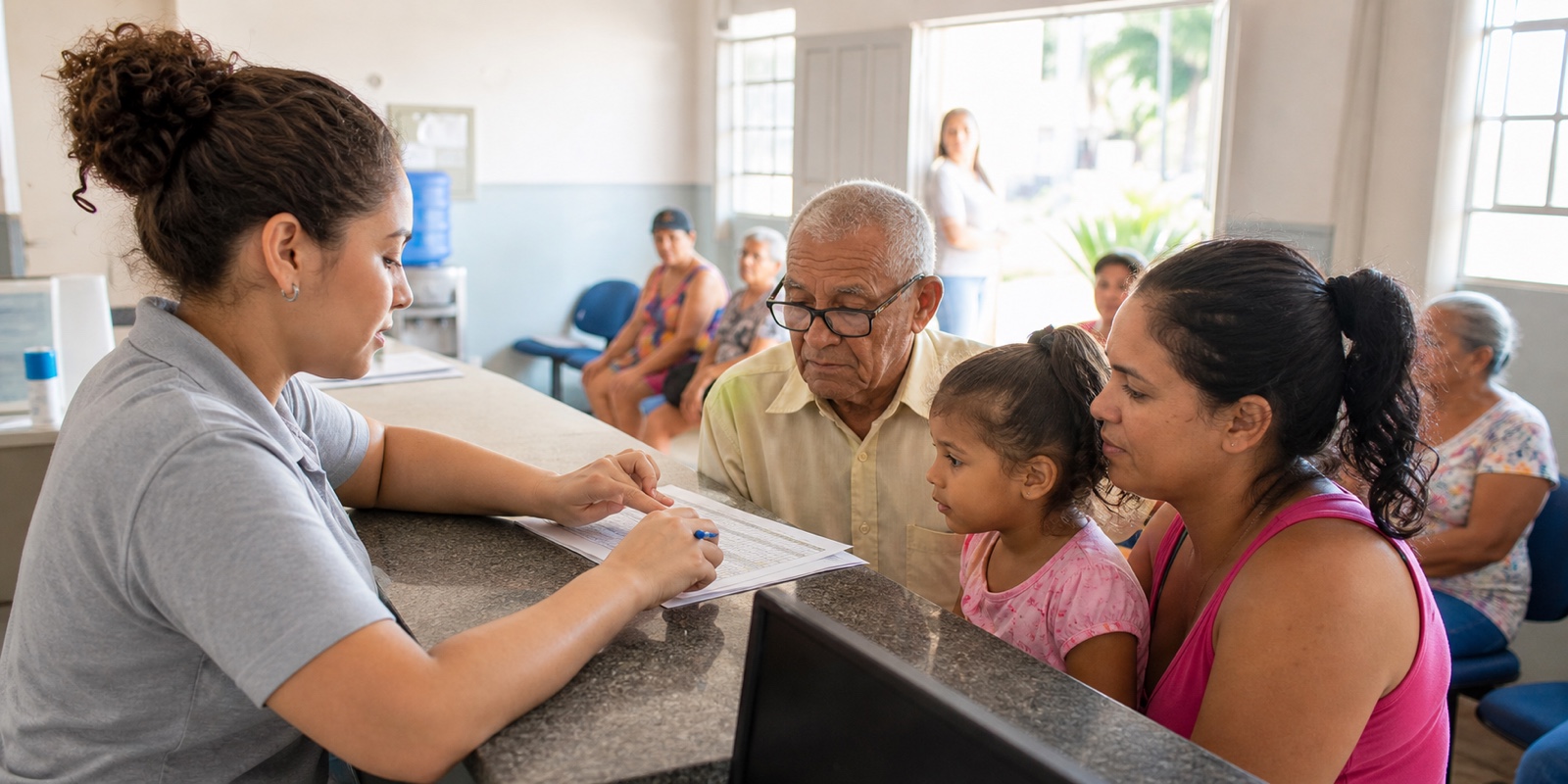 Atendimento em serviço público mostra como investimentos devem virar experiência concreta para famílias.