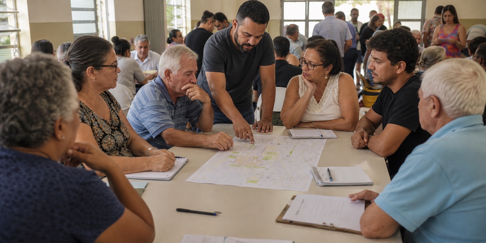 Mobilização cidadã por melhorias locais responsáveis