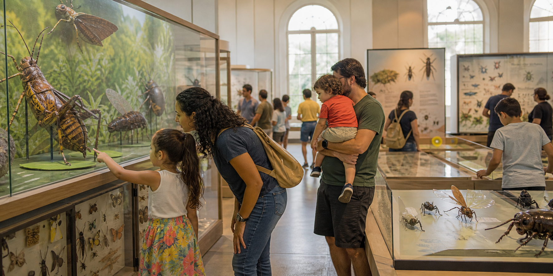 Planeta Inseto terá visitação temporária gratuita