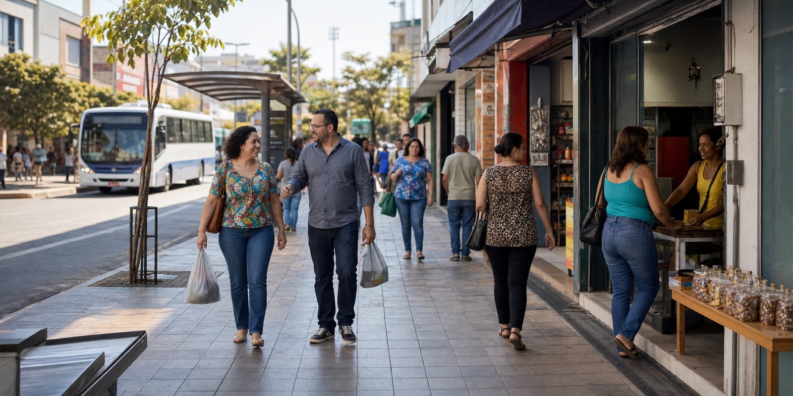 Tarifa zero aquece o comércio local com planejamento
