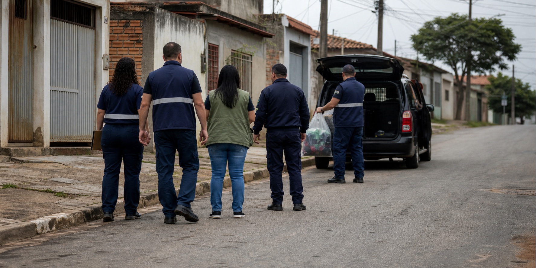 Ação integrada em Avaré acolhe crianças e prende suspeito