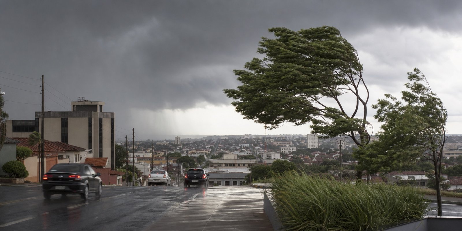 SP alerta para chuva e ventos fortes nesta quarta-feira