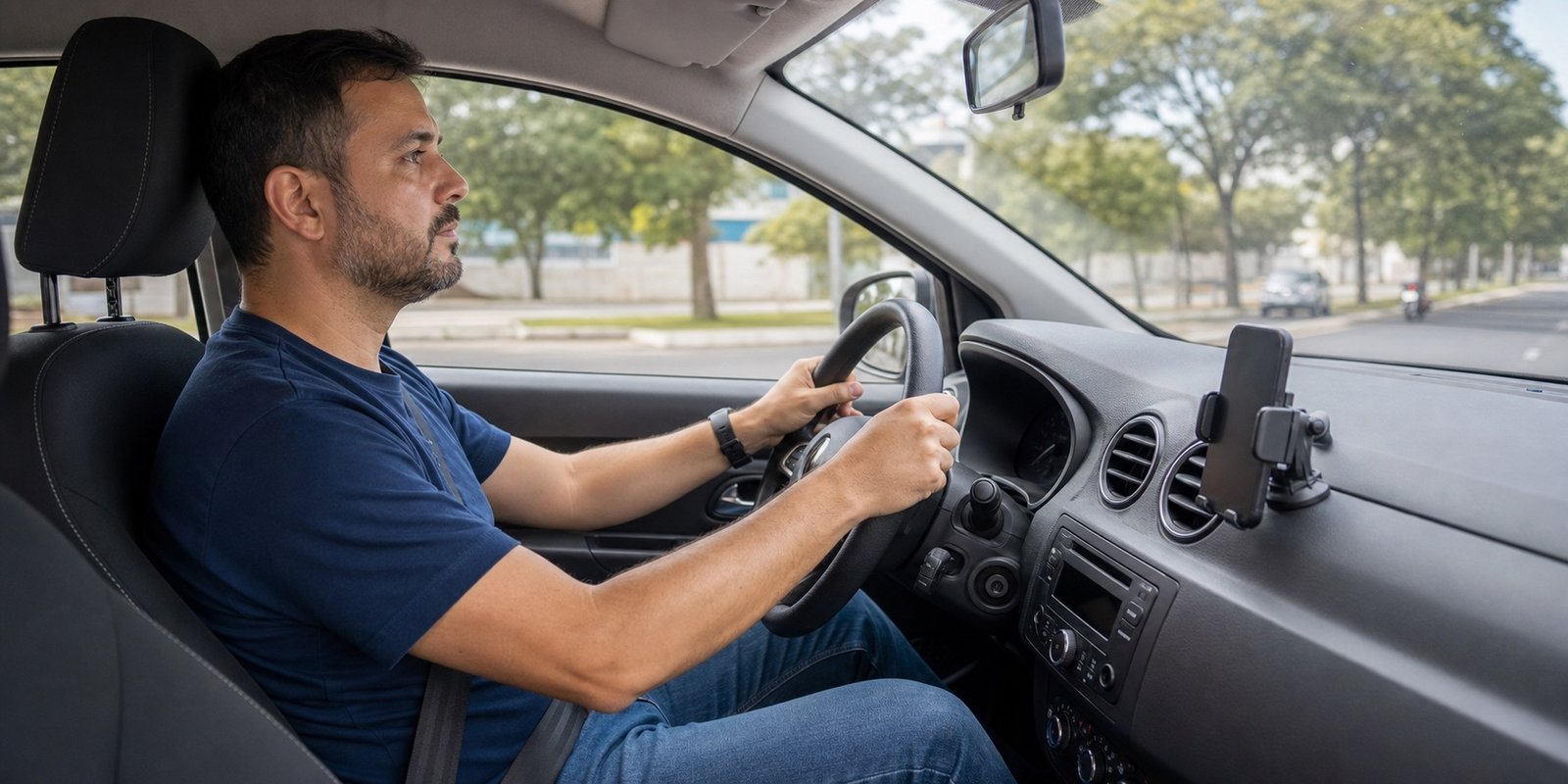 Celular ao volante pode gerar três tipos de multa em SP