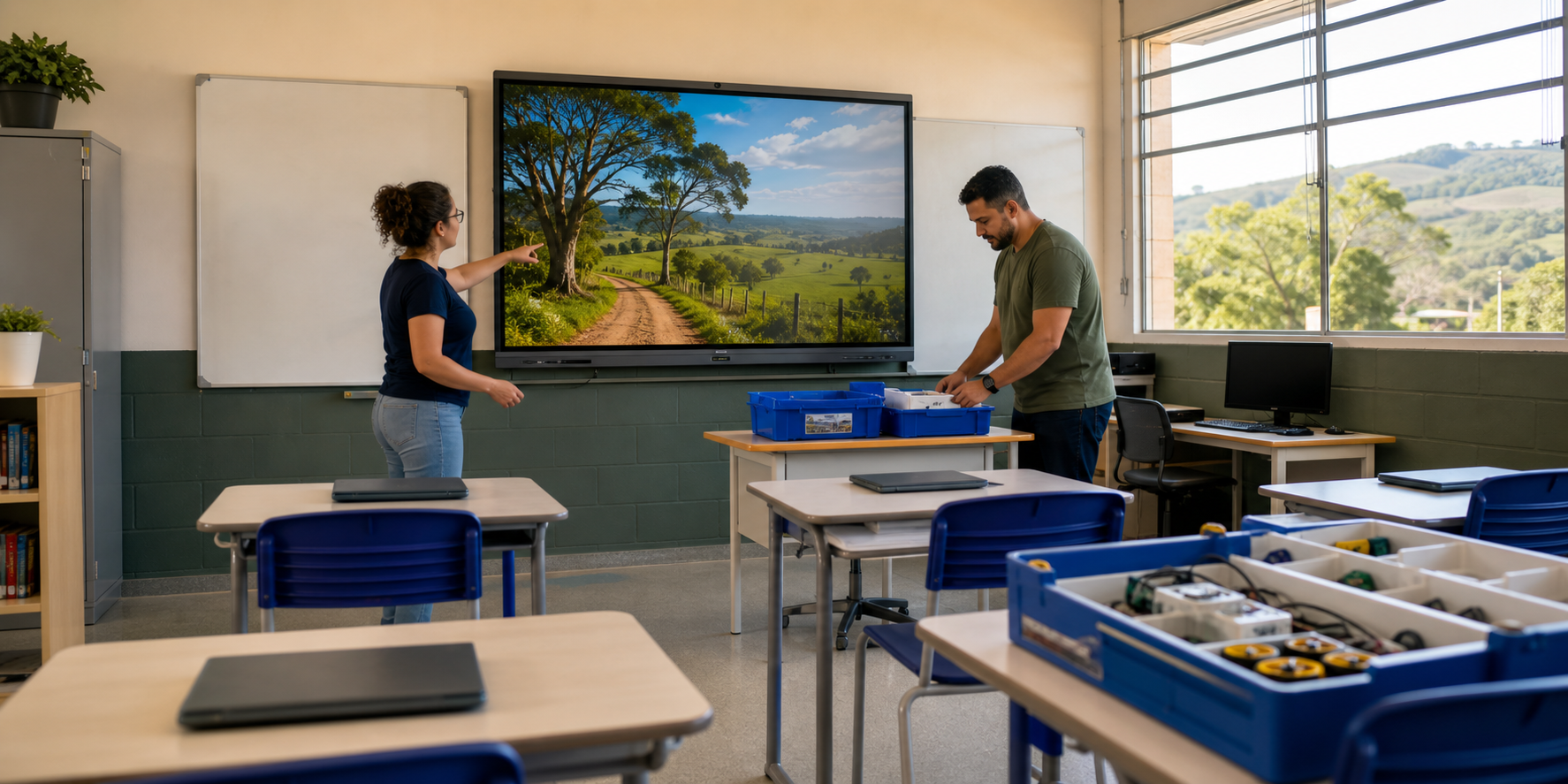 SP envia kits tecnológicos para 2.800 escolas