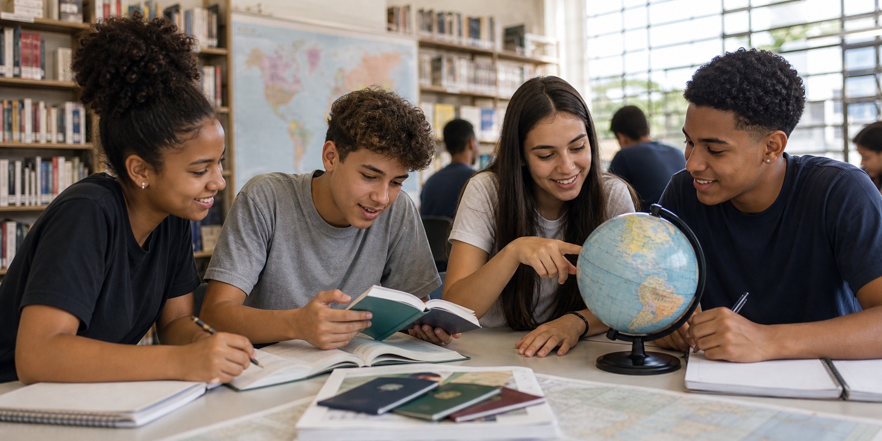 Intercâmbio gratuito de SP abre caminho a estudantes