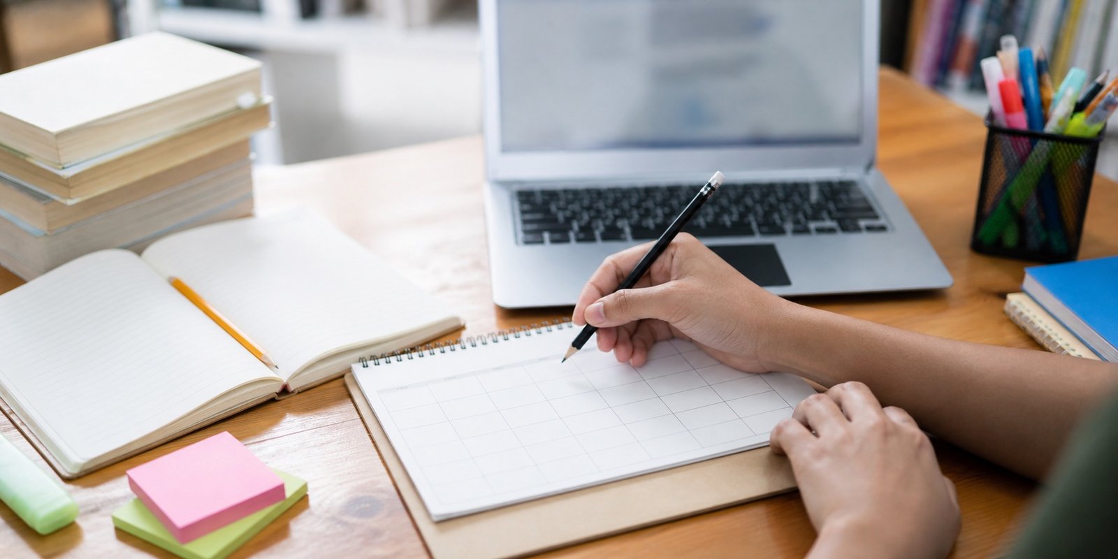 Estudante organiza datas do processo seletivo das Etecs em calendário